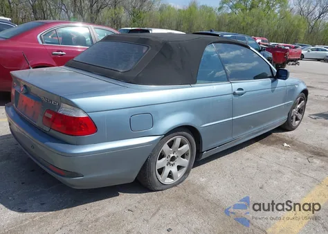 2004 BMW 325Ci from USA, damaged, VIN WBABW33454PL25129